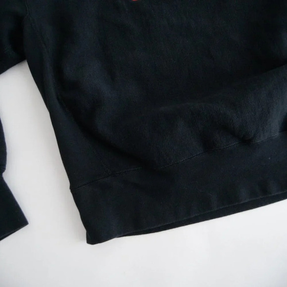 Vintage 90's Lee Crossgrain Navy MHS Alumni Crewneck Sweater XL - Picture 7 of 11